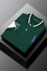 Rph Luren Classic Signature Rider Men's Polo Shirt In Green