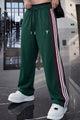 Turbo Hypemode Side Striped Men's Trouser In Green