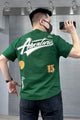 Mens Street Adventure Graphic Tee In Green
