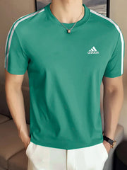 Adds Essentials Classic Strips Round Neck T-Shirt