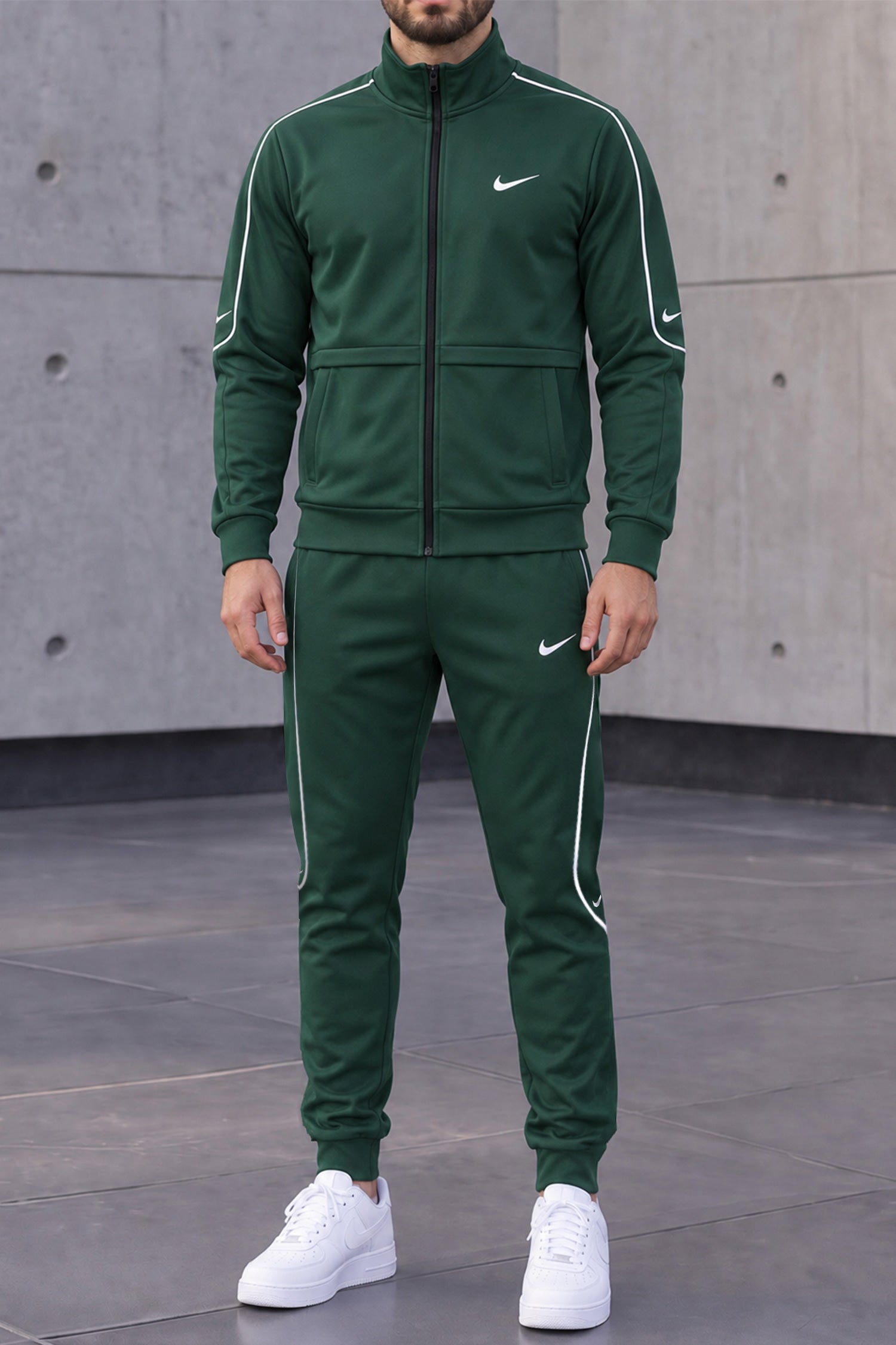 Nke Wind-Runner Zipper Men's Co-Ord Set