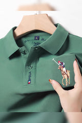 Rph Lren Polo Big Pony Men's Polo Shirt In Light Green