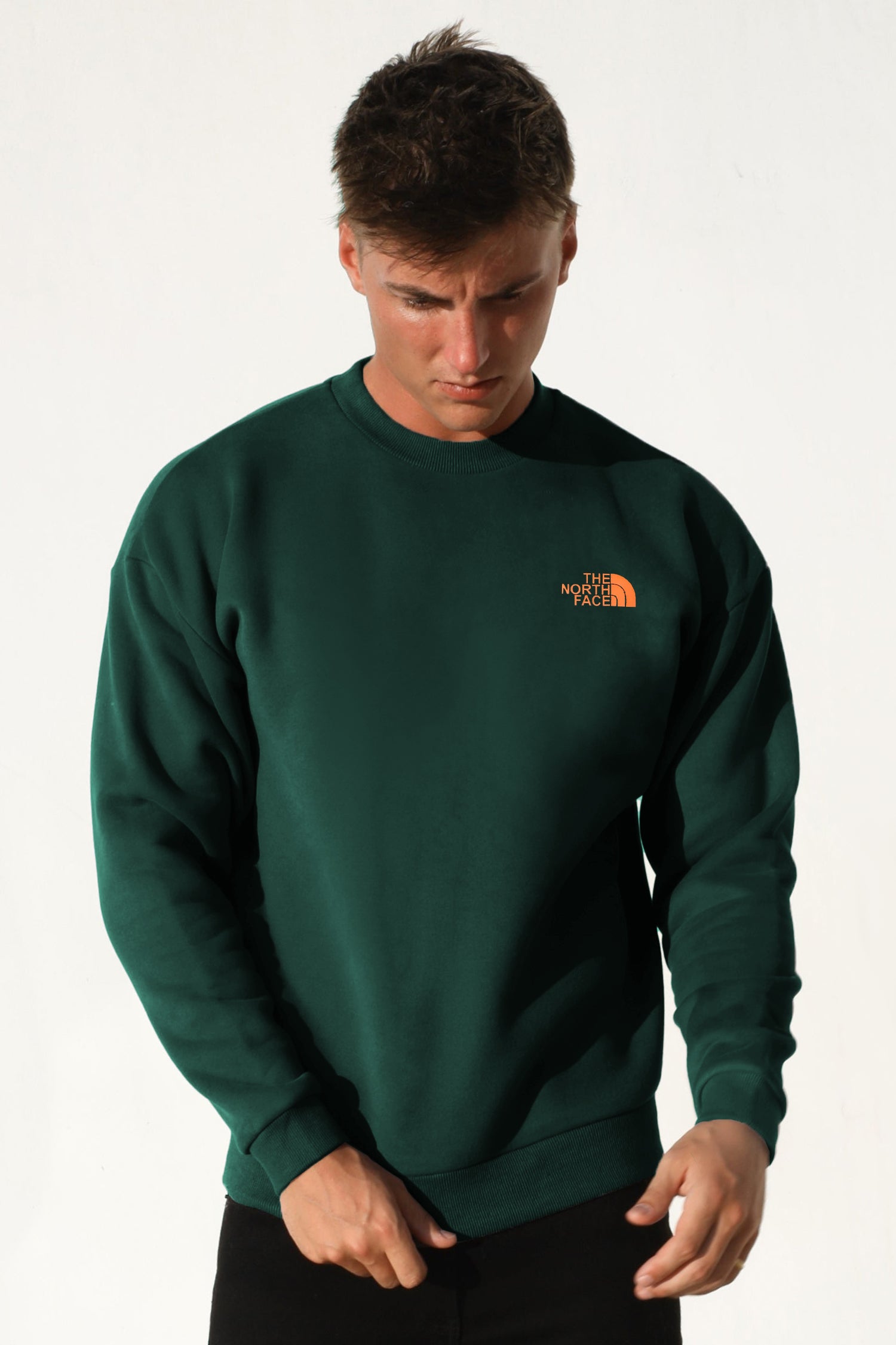 The Nrth Fce Holiday Crew Neck Full Sleeves Men's Sweatshirt