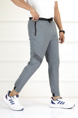 Adds Warm Fleece Micro Premium Sportswear Trouser In Grey