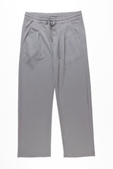 Relaxed Straight Baggy Loose Bottom Trouser in Gray