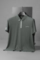 Blman Quarter-Zip Performance Imp Dry-Fit Polo