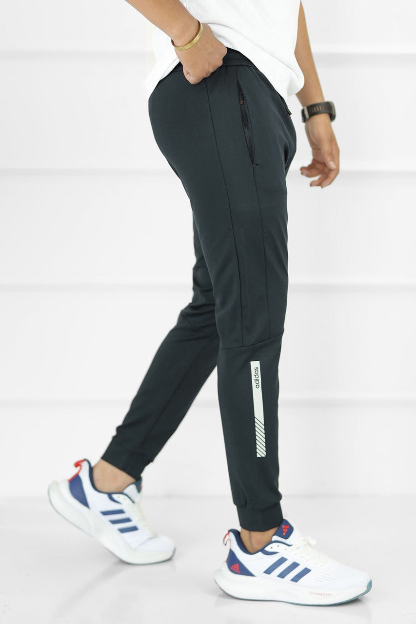 Adds Elite Vibe Grip Fit Sportswear Trouser In Dark Grey