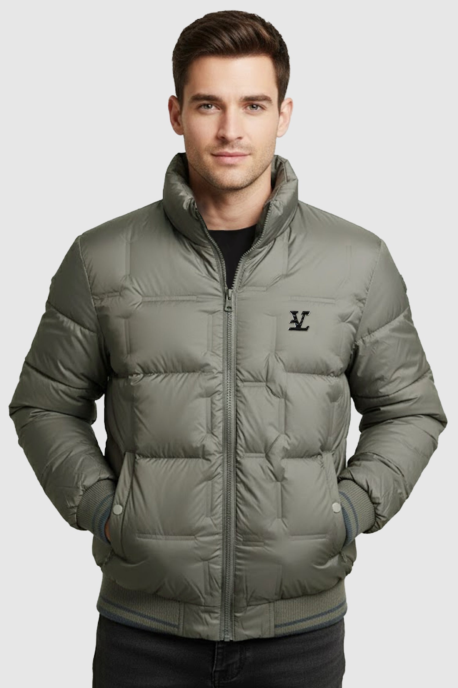 Luis Vten Paneled Stitching Imported Puffer Jacket
