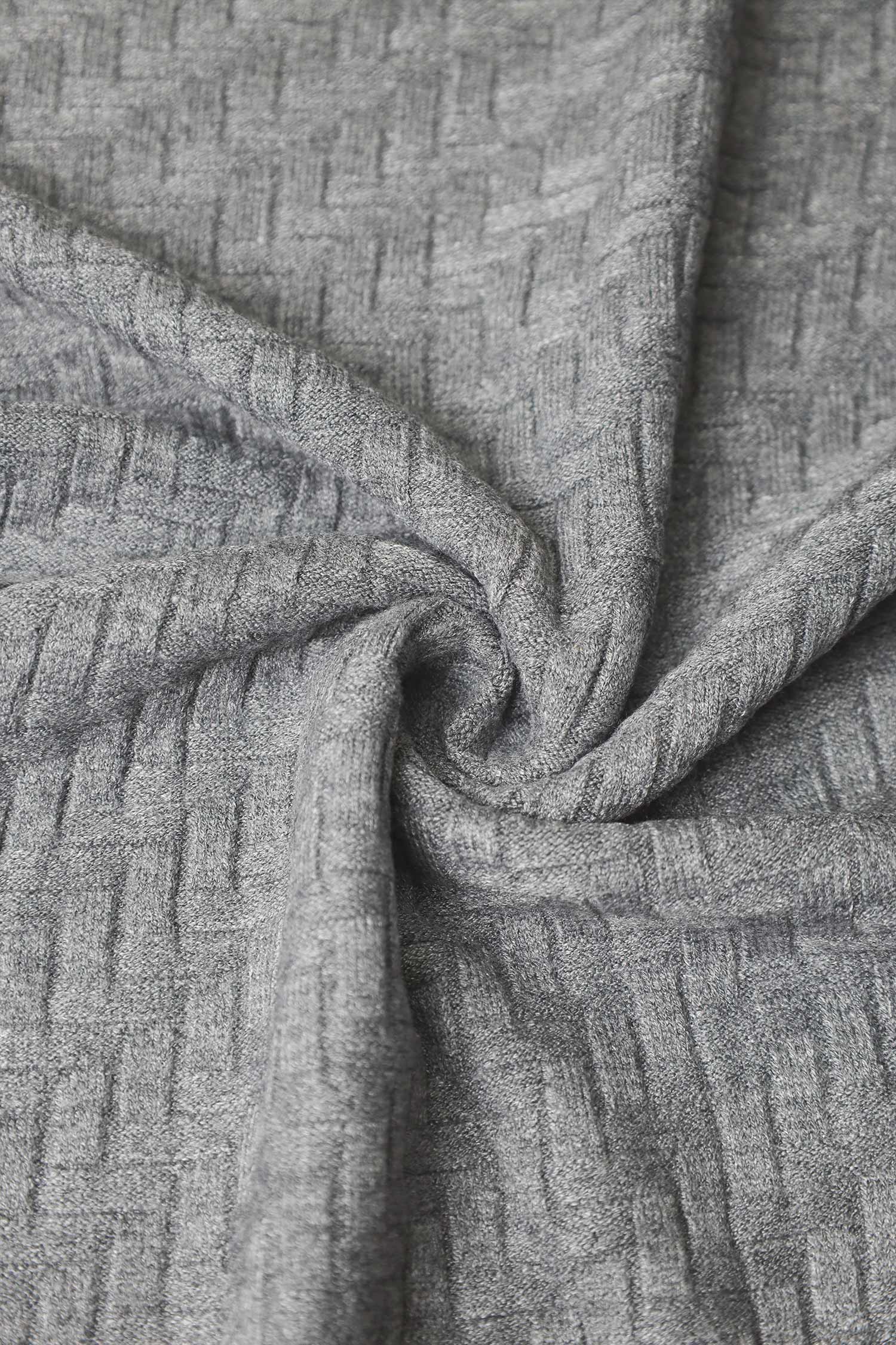 Madmext Patterened Crew-Neck Imported Men's Sweater