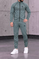 Nke Air Wind-Runner Zipper Men's Co-Ord Set In Grey