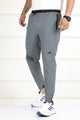 Adds Warm Fleece Micro Premium Sportswear Trouser In Grey