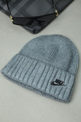 Nke Icon Cashmere Wool Beanie Cap In Grey