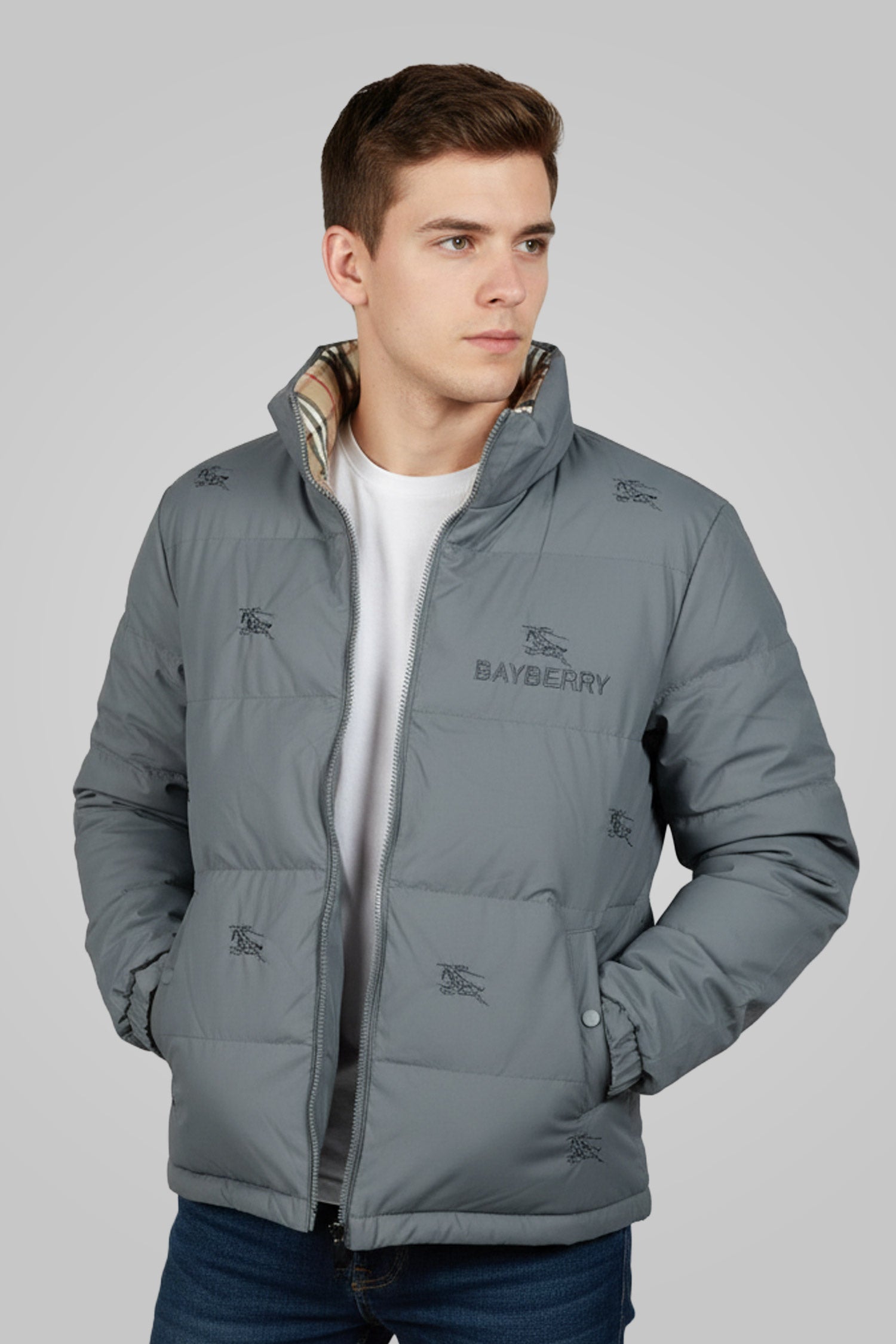 Burbry Reversible Padded Puffer Jacket