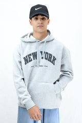 Turbo NY Aplic Print Fleece Hoodie