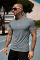 Nke Sport-Inspired Imp Dry-Fit Tee In Grey