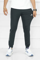 Adds Elite Vibe Grip Fit Sportswear Trouser In Dark Grey
