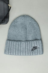 Nke Icon Cashmere Wool Beanie Cap In Grey