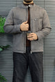 Turbo Classic Standard-Fit Collared Neck Imported Men's Suede Jacket