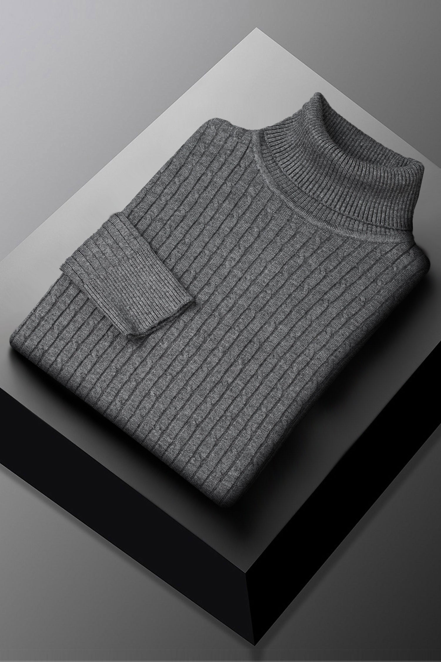Winter Pullover Turtel High Neck