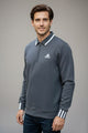 Adds Arm Rib Stripes Imported Men's Sweatshirt