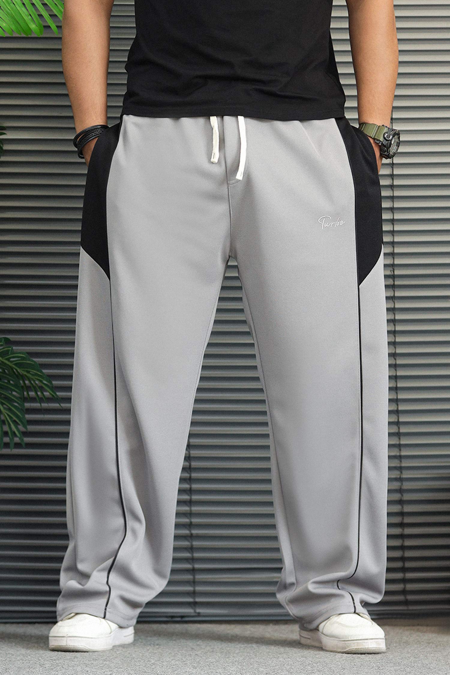 Turbo Side-Panel & Piping Design Loose Bottom Trouser