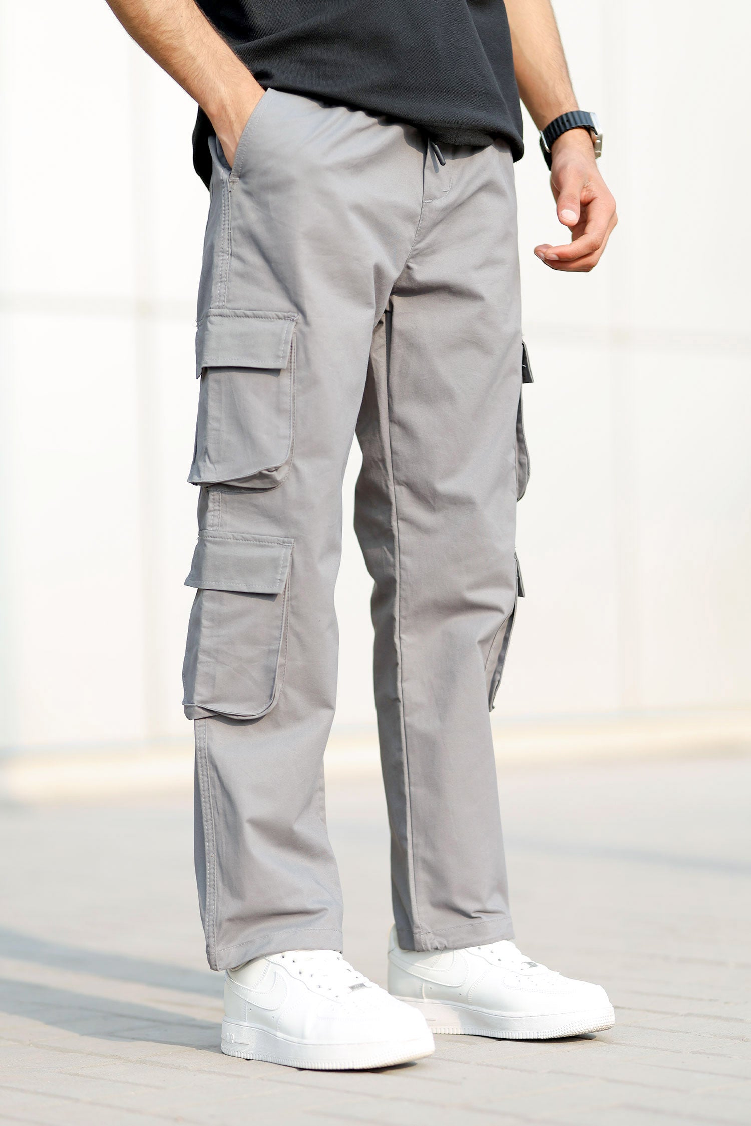 Turbo 8 Pockets Imp Cotton Blend Cargo Trouser