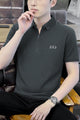 GP Zip Style Collared Men's Polo Shirt