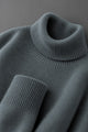 Turbo Extreme Rabbit Wool Turtleneck Pullover Imported High Neck In Grey