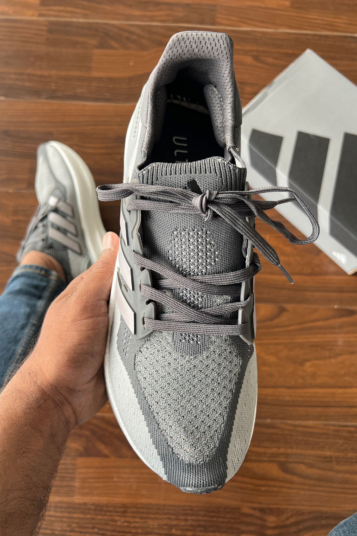 Adds Ultraboost 21 Sneakers In Grey