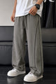 Turbo Contrast Side Piping Loose Bottom Trouser