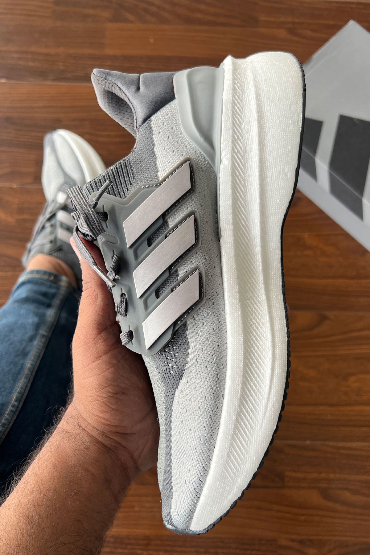 Adds Ultraboost 21 Sneakers In Grey