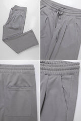 Relaxed Straight Baggy Loose Bottom Trouser in Gray