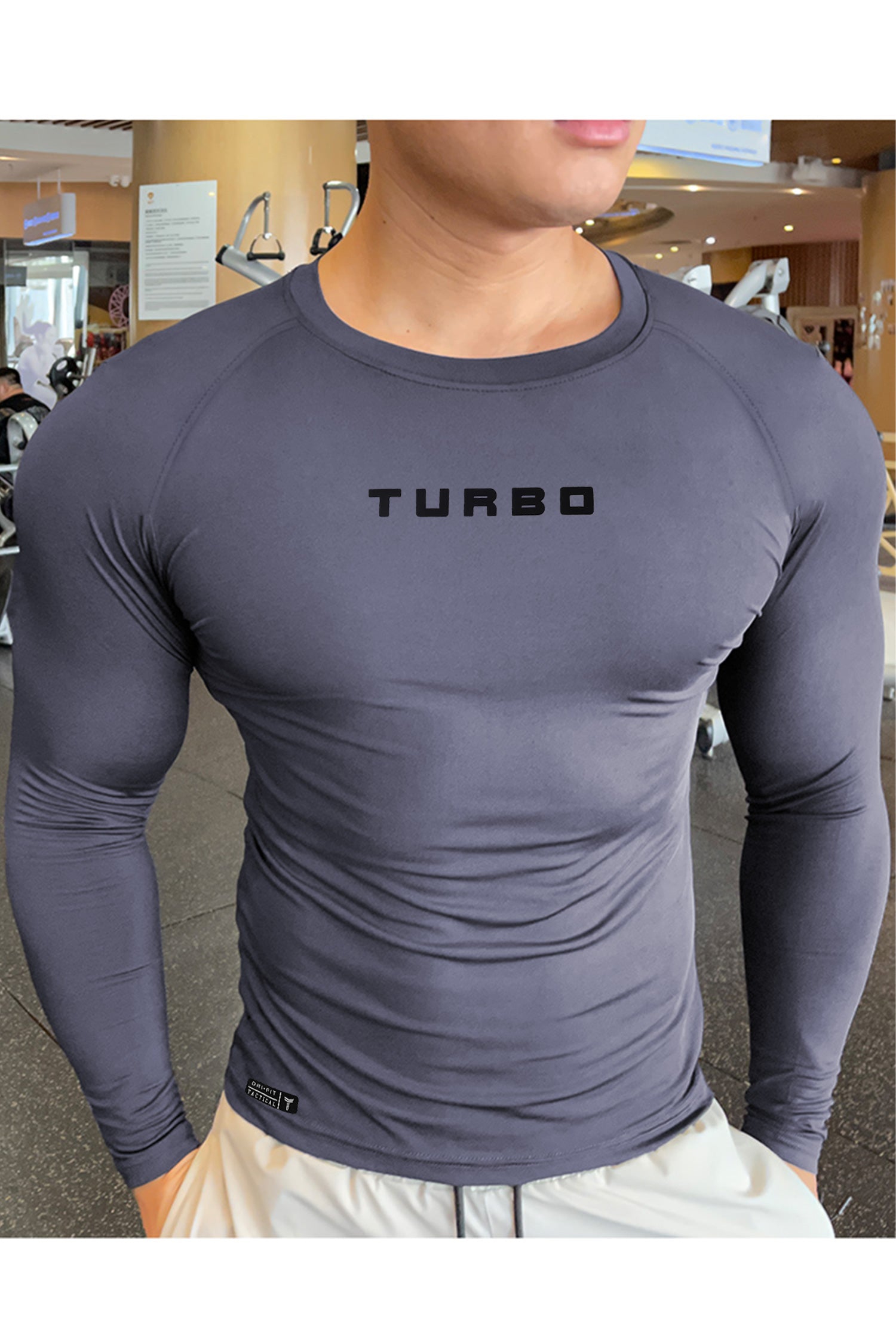 Turbo Writing Micron Activewear Full Sleeve Shirt