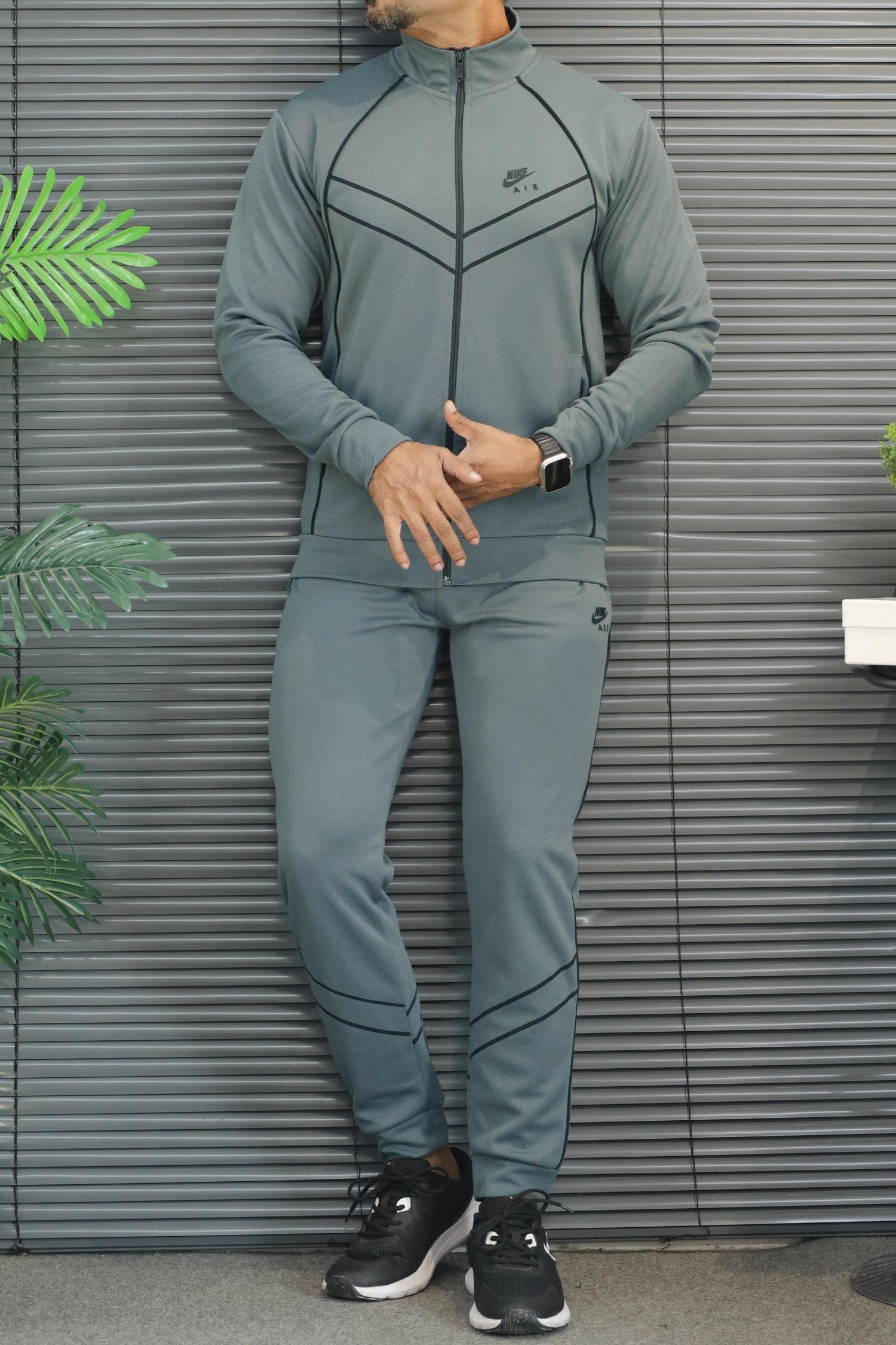 Nke Air Wind-Runner Zipper Men's Co-Ord Set