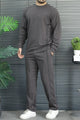 Turbo Athletic Warm-Up Men's Co-Ord Set In Grey