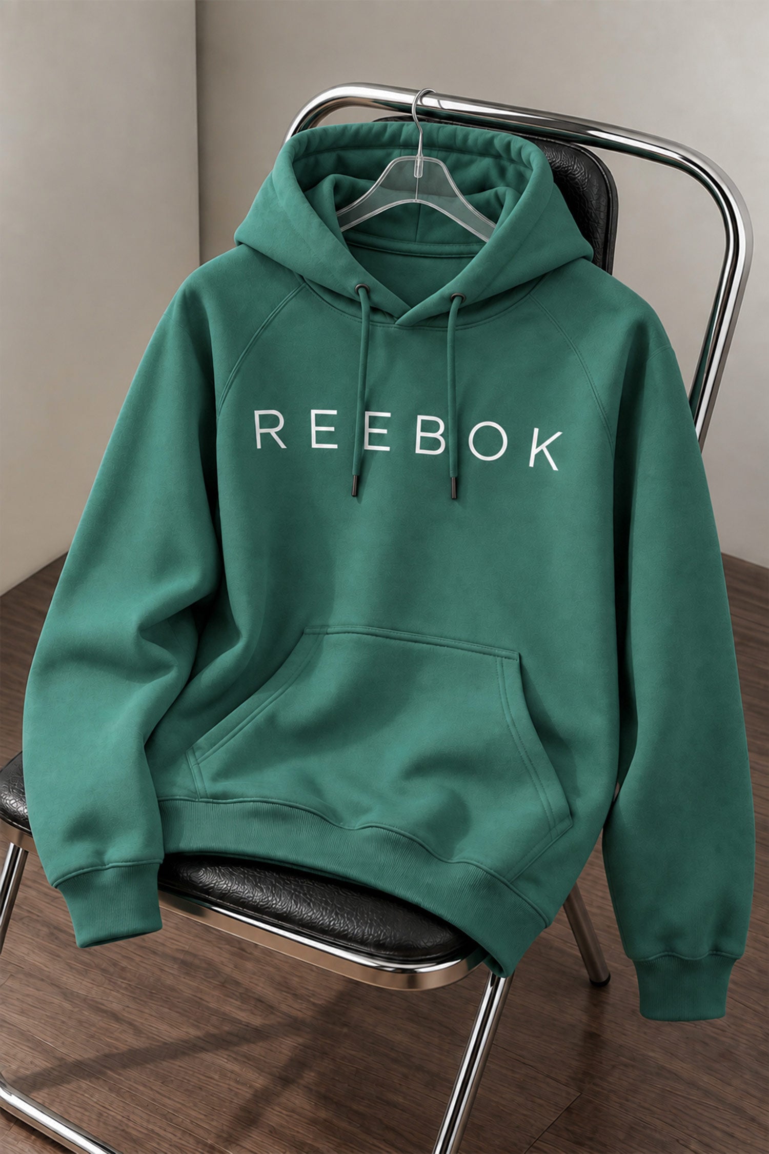 Rebok Core Over-Head Men's Hoodie In Green
