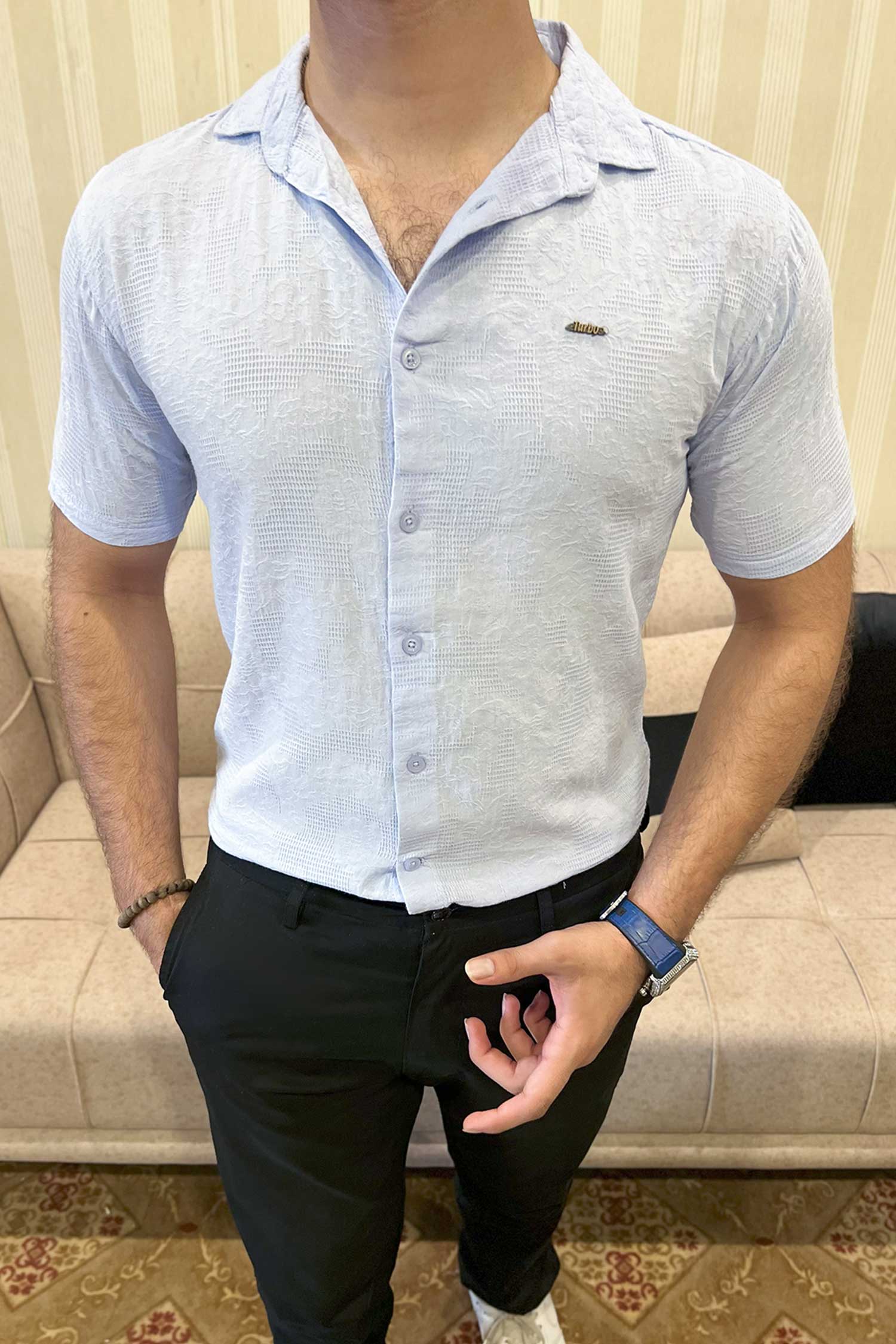 Turbo Artistic Touch Comfort Casual Shirt