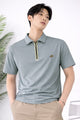 Turbo Embroidered Emblem Polo T-Shirt In Ice Blue