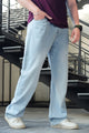 Denim 'Urban Skater' Comfort-Waist Baggy Jeans