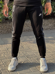 Nke Side Stripes Men Sports Trouser In Black