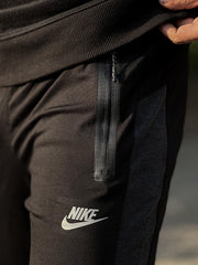 Nke Side Stripes Men Sports Trouser In Black