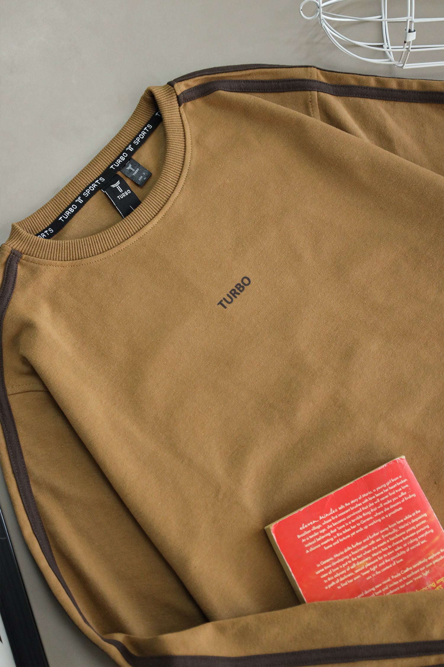 Turbo 3 Stripes Mock Neck Men's Sweatshirt