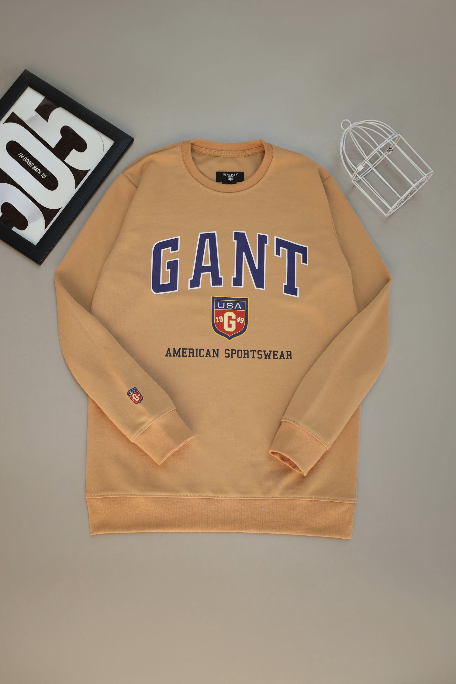 Gant Graphic TurtleNeck Imported Men's Sweatshirt