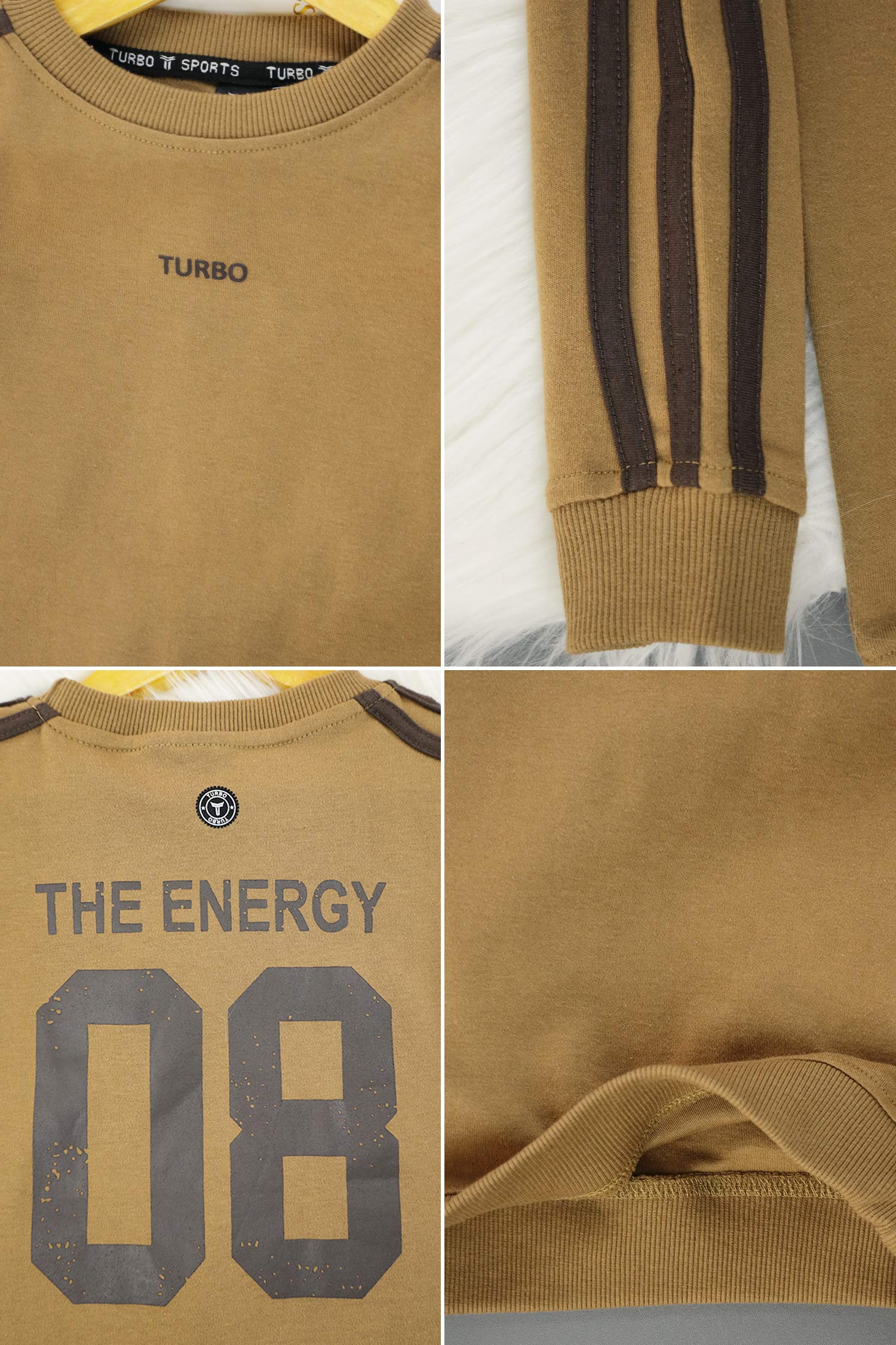 Turbo (The Energy 08) Round Neck Unisex Kids SweatShirt