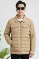 Men's Double Pocket Imported Puffer Jacket