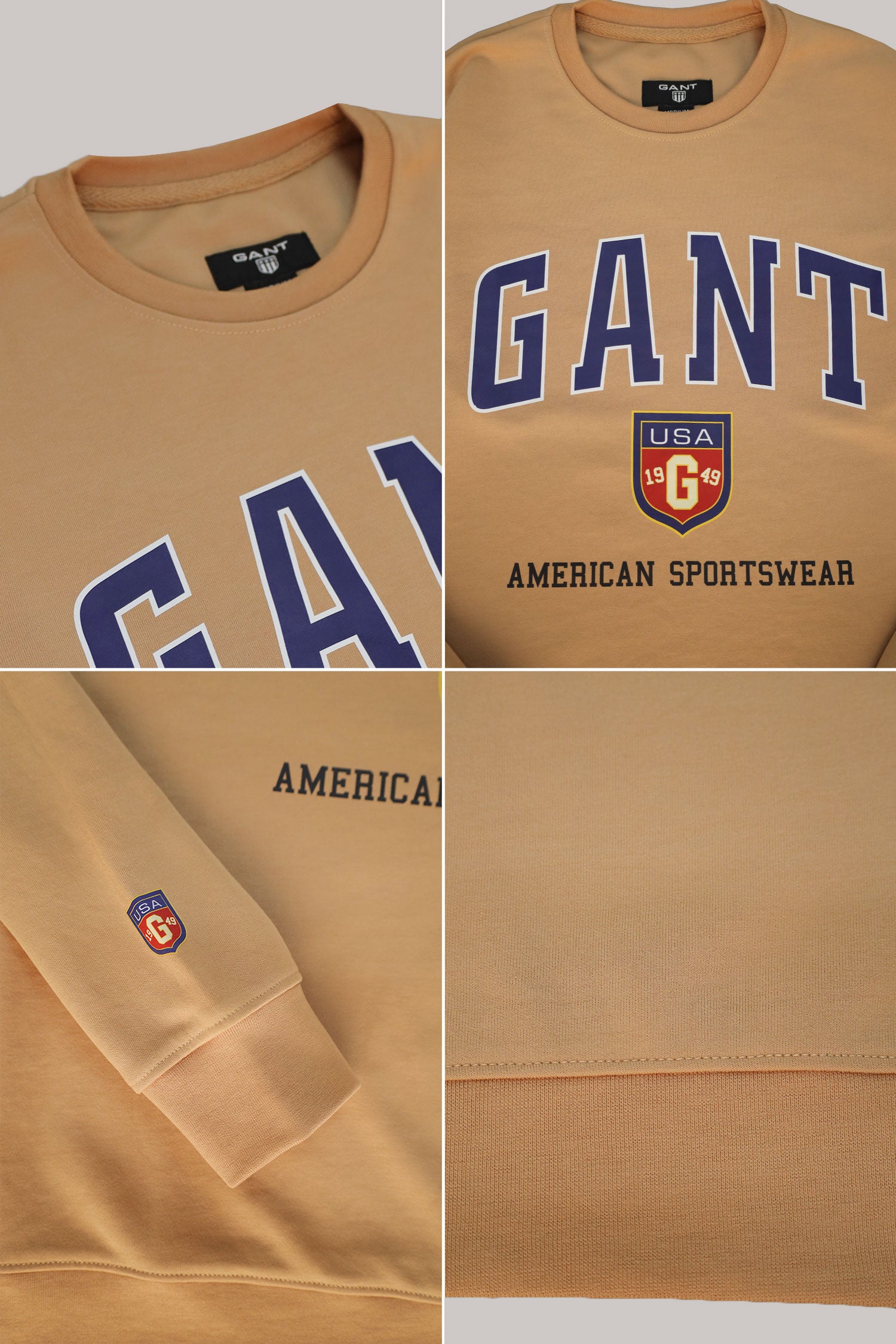 Gant Graphic TurtleNeck Imported Men's Sweatshirt
