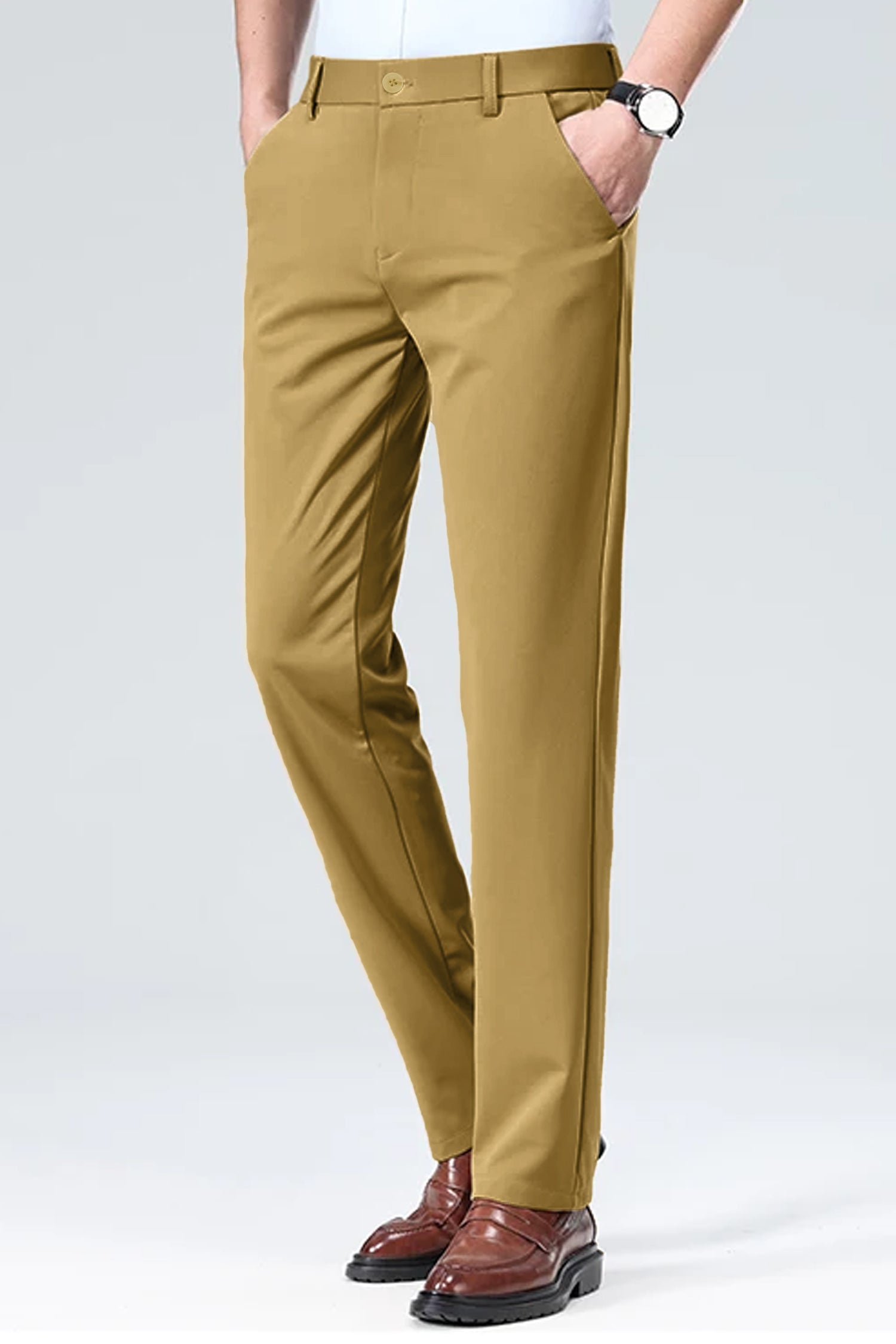 Turbo Axis Intelli-Drape Refined Fit Twil Cotton Pent