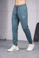 Nke Form Standard Elastic Dry-Fit Trouser In Light Blue
