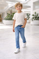 Turbo Relaxed Fit Jeans For Boys In Light Blue