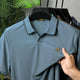 Turbo Distinctive V-Neck Collar Polo T-Shirt